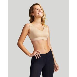 Tommie Copper ProGrade Womens Shoulder Support Bra Posture & Stability NUDE